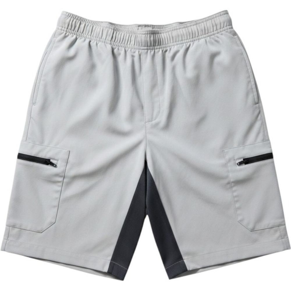 MSX‎ Michael Strahan Mens Gray Cargo Performance Athletic Shorts Small